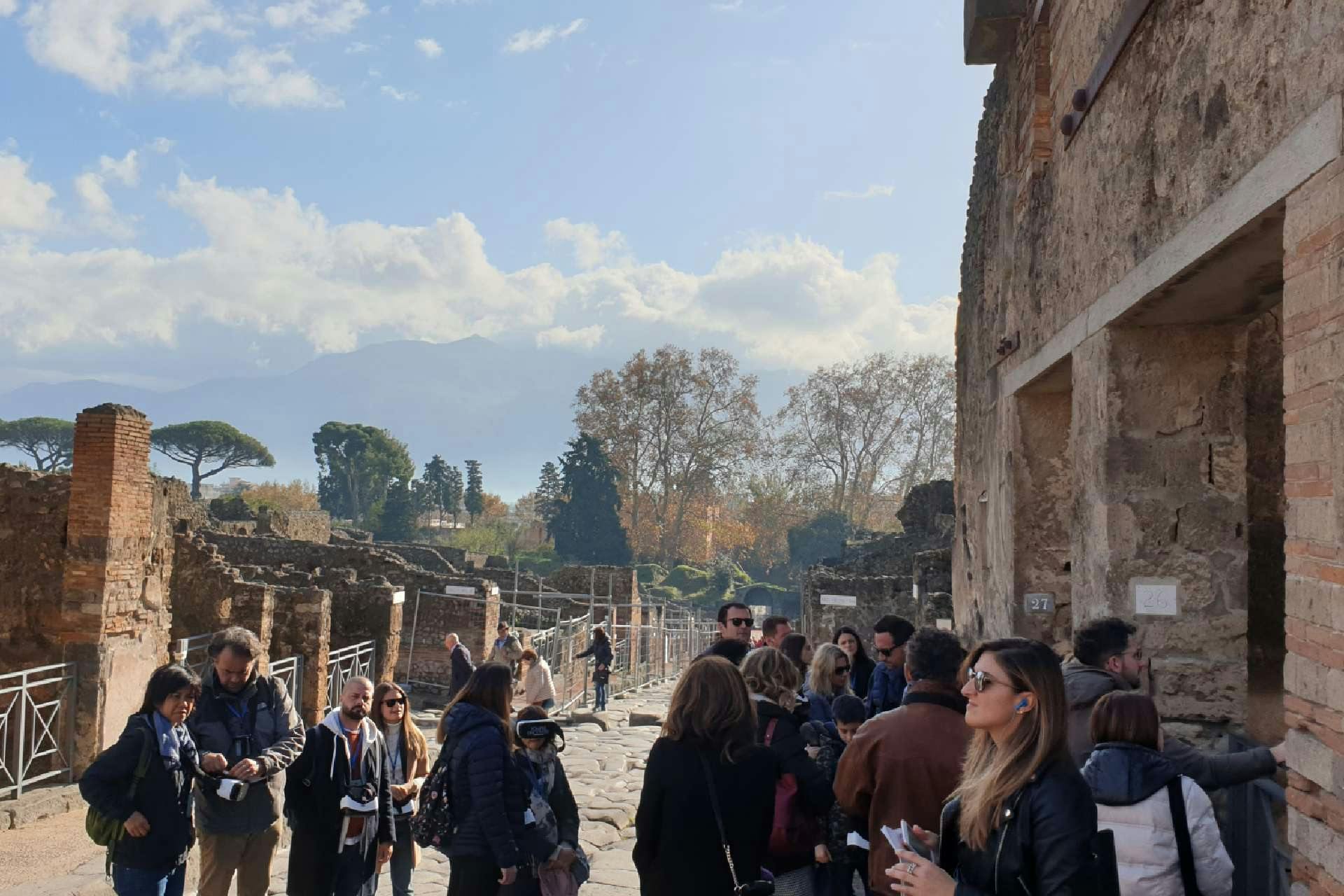 From Sorrento to Ancient Splendors: Exploring Pompei 