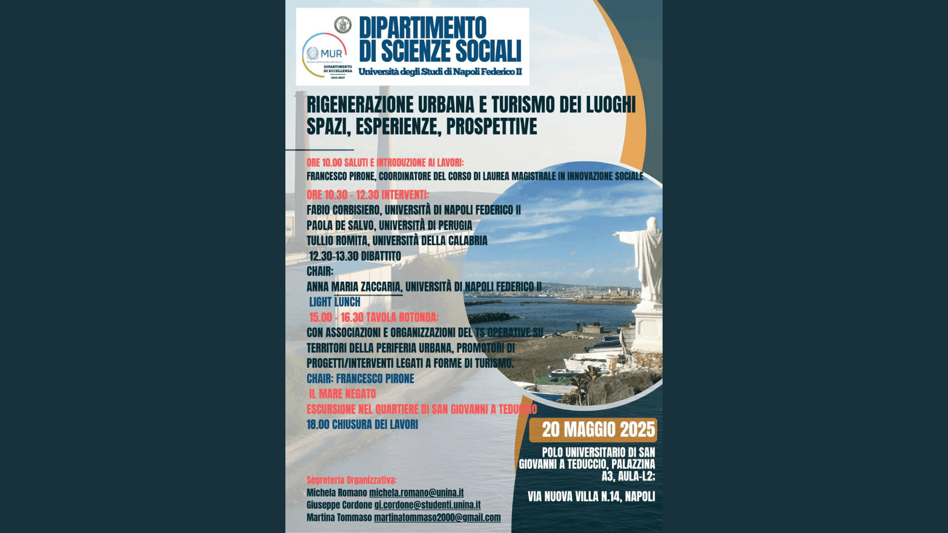 Turismo e Innovazione Sociale: Un pomeriggio di confronto alla Federico II di Napoli