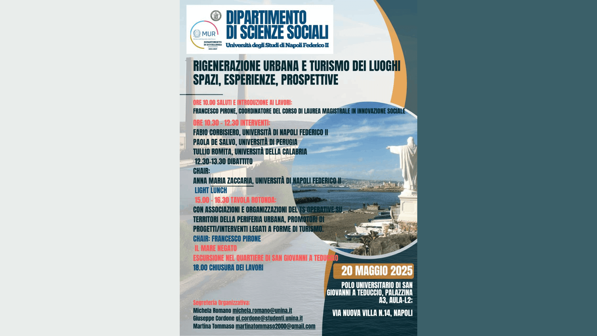 Discover South ospite dell'Università Federico II di Napoli 