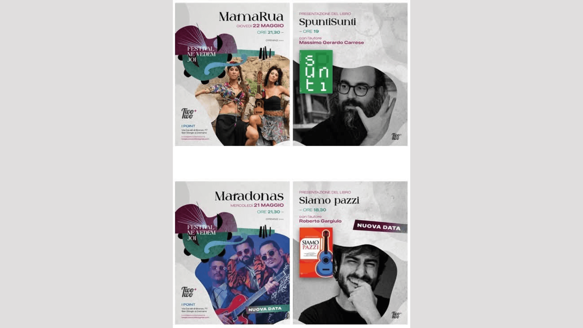 Musica e letteratura all'I Point San Giorgio a Cremano