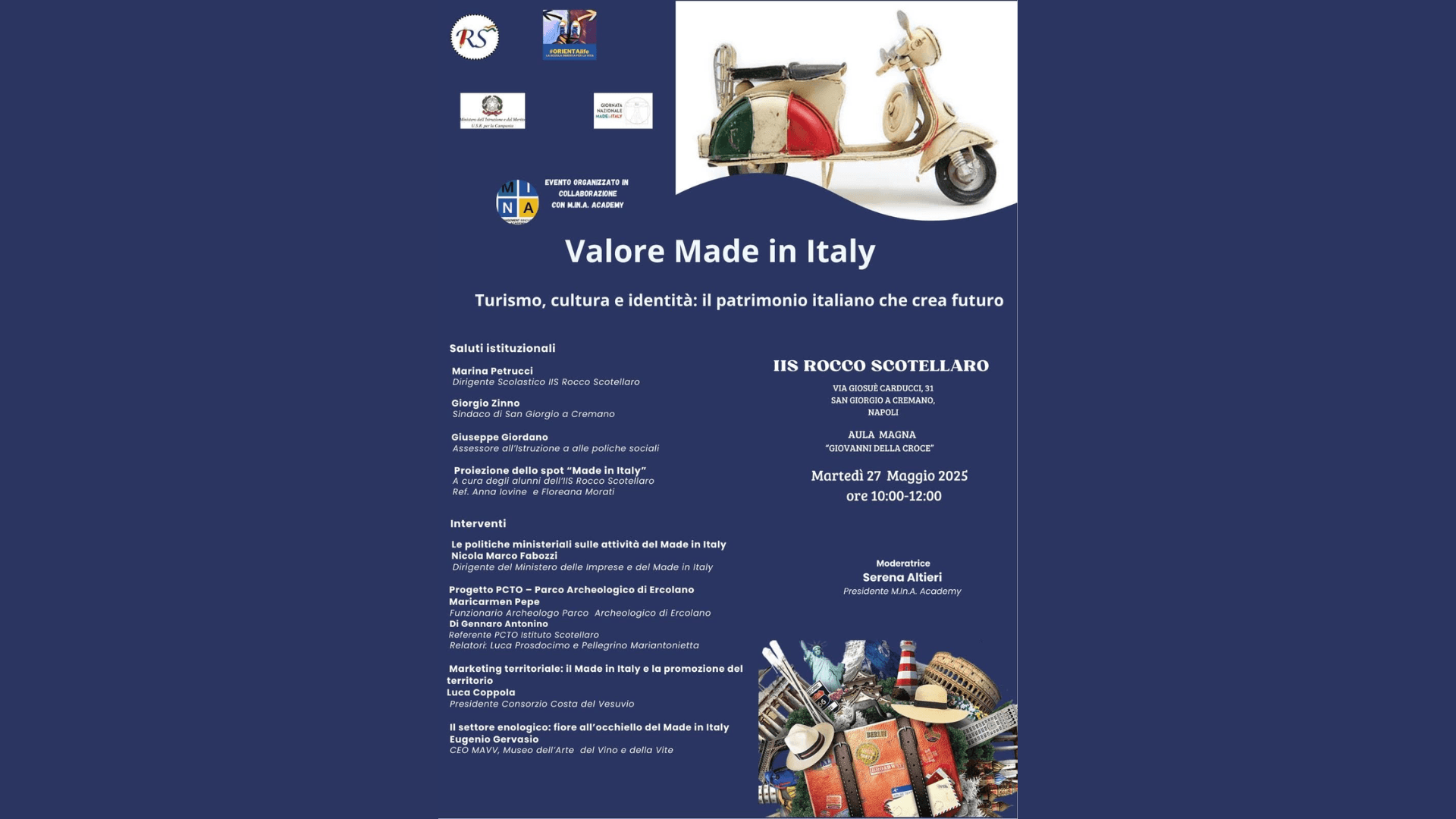 Turismo, Cultura e identità: il patrimonio italiano che crea futuro.