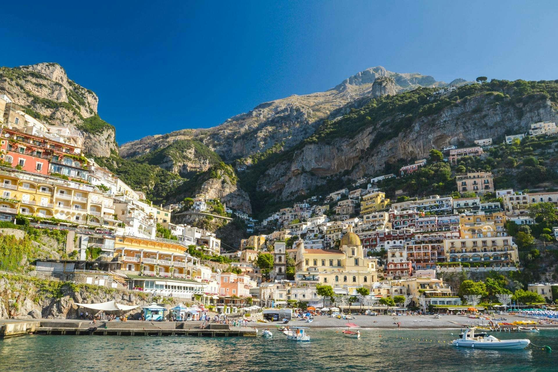 Positano e Amalfi dalla Costa del Vesuvio